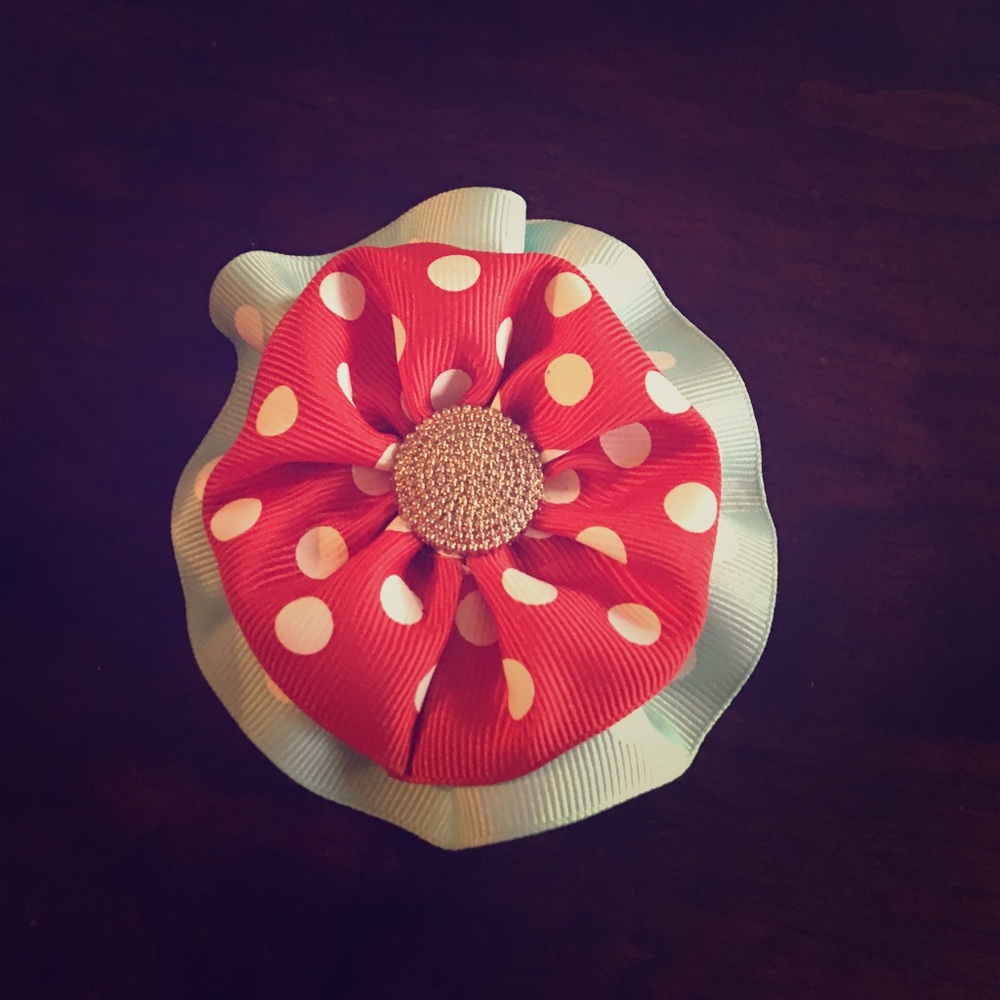 Homemade three hair bows